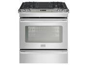 Frigidaire Professional Smudge Proof Stainless Steel Slide In Dual Fuel Range FPDS3085PF
