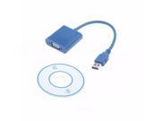 Best Globle USB 3.0 to VGA Multi display Adapter Converter External Video Graphic Card VGA Cables Converter