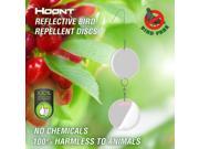 Hoont Bird Repellent and Deterrent Discs Set 16 Discs Value Set Reflective Disc Keeps All Birds Away from Your Property Effective for Pigeons Woodpeckers