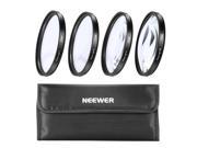 Neewer 4 Piece 37mm Close Up MACRO Lens Kit 1 2 4 10