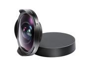 Neewer® 37MM 0.3X HD Ultra Fisheye Lens for Sony DCR Cameras such as SR37 SR38 TRV11 CX360 HC3 PJ10 UX10 and HXR MC1 Digital Video Camcorders