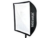 Neewer 28 x 28 70cm x 70cm Speedlite Studio Flash Speedlight and Umbrella Softbox with Carrying Bag for Portrait or Product Photography