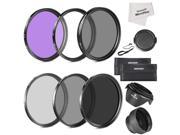 Neewer 58MM Must Have Lens Filter Accessory Kit for CANON EOS Rebel T5i T4i T3i T3 T2i T1i XT XTi XSi SL1 DSLR Cameras