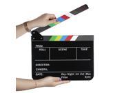 Neewer Dry Erase Director s Film Movie Clapboard Cut Action Scene Clapper Board Slate with Colorful Sticks