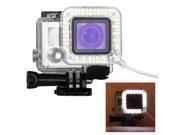 Bestlight® USB Port 20 LED Ring Shooting Night Flash Light Works for GoPro Hero 3 3 Plus Hero 4 Cameras