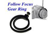Neewer Adjustable Follow Focus Gear Ring Belt for DSLR Lenses HDSLR Follow Focus fits any lens with diameter from 65mm to 105mm