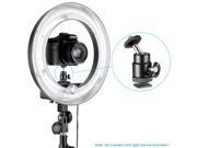 Neewer Mini Ball Head with Lock and Hot Shoe Adapter Camera Cradle