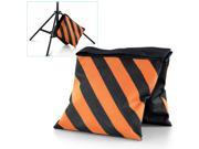 Neewer® Black Orange Heavy Duty Sand Bag Photography Studio Video Stage Film Sandbag Saddlebag for Light Stands Boom Arms Tripods
