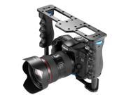 Neewer Aluminum Alloy Film Movie Making Camera Video Cage for DSLR Cameras Such as Canon 5D mark II III 700D 650D 600D;Nikon D7200 D7100 D7000 D5200 D5100 D5000