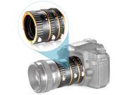 Neewer® Auto Focus Macro Extension Tube Set for Canon EOS DSLR SLR Lens Extreme Close Ups Golden fits Canon EOS 1d 1ds Mark II III IV 5D Mark II 7D 1
