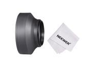 Neewer 62MM Collapsible Rubber Lens Hood for PENTAX K 5II K 5IIs K 30 K 50 DLSR Cameras. 18 135mm f 3.5 5.6 ED AL IF DC WR zoom Lens with 62MM Filter Thread