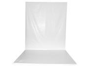 Neewer 6 x 9 ft 1.8 x 2.8m Photo Studio Collapsible Vinyl Backdrop Background for Photography Video and Television White