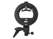 Neewer S Type Bracket Holder with Bowens Mount for Speedlite Flash Snoot Softbox Beauty dish Reflector Umbrella