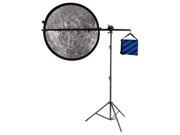 Neewer Photo Studio Pro 71 180cm Aluminium Alloy Reflector Holder Arm Support 83 210cm Light Stand for Photography Shooting Reflector Not Included