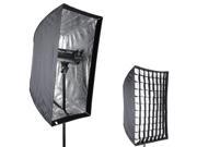 Neewer® Photo Studio 24 x 36 60 x 90cm Rectangle Umbrella Type Speedlite Softbox with Grid for Portraits Product Photography and Video Shooting