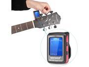 Neewer Chromatic Clip on Tuner with a 360 Degree Rotational LCD Display for Guitar Chromatic Bass Violin Ukulele Black