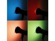 Neewer® 7 x8 18 x 20 cm Transparent Color Correction Lighting Gel Filter Set Pack of 6 Gel Sheet for Photo Studio Strobe Flash Light Red Blue Green Cyan Yello