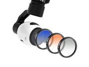 Neewer® for DJI OSMO Inspire 1 Graduated Color Filter Set 3 Pieces Graduated Grey Filter Graduated Orange Filter and Graduated Blue Filter