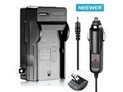 Neewer AC Wall Charger with In Car Adapter for Sony NP F550 F750 F960 F330 F570 PA VBD1 PA VBD2 Batteries
