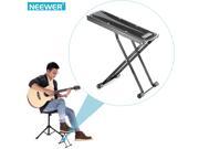 Neewer® Extra Sturdy Guitar Foot Rest Made of Solid Iron Provides Six Easily Adjusted Height Positions Excellent Stability with Rubber End Caps and Non slip R