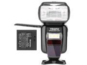 Neewer Triopo® TR 870 E TTL HSS Master Slave Flash Speedlite Rechargable LI ION Battery AC Charger for Canon DSLR Cameras Such as EOS 700D T5i 550D T2i 500D T1i