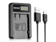 Neewer® NW BLM1 USB Battery Charger Compatible with Olympus BLM 1 BLM 5 BLL1 Battery for Olympus C 5060 C 7070 C 8080 E 1 E 3 E 30 E 300 E 330 E 500 E 510 E 5