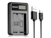 Neewer NW W126 USB Battery Charger for Fujifilm NP W126 and Fuji FinePix HS30EXR HS33EXR HS50EXR X A1 X E1 X E2 X M1 X Pro1 X Pro2 X T1