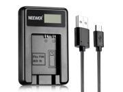 Neewer® NW BCG10 USB Charger for Panasonic DMW BCG10 DMW BCG10E DMW BCG10PP Battery and Panasonic Lumix DMC ZS7 DMC ZS6 DMC ZS10 DMC ZS5 DMC ZS3 DMC ZS8