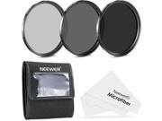Neewer® 52MM Neutral Density Professional Photography Filter Set ND2 ND4 ND8 Premium Microfiber Cleaning Cloth for NIKON D7100 D7000 D5200 D5100 D5000 D3300