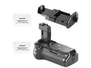 Neewer® Battery Grip for Canon EOS 550D 600D 650D 700D Rebel T2i T3i T4i T5i Camera 2 Pieces LP E8 Batteries