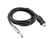 Neewer Guitar Bass To USB Link Cable Adapter for PC MAC Recording