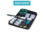 Neewer Internet Network Cable Tester Wire Crimp LAN RJ45 RJ11 CAT5 Analyzer Tool Kit