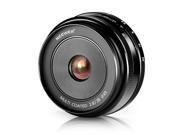 Neewer 28mm f 2.8 Manual Focus Prime Fixed Lens for SONY E Mount Digital Cameras Such as NEX3 3N 5 5T 5R 6 7 A5000 A5100 A6000 A6100 and A6300 NW E