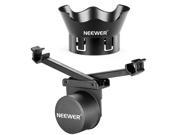 Neewer® For DJI Phantom 4 Quadcopter Protective Camera Lens Cap Protector Cover and Flower type Rose Petal Lens Hood Black