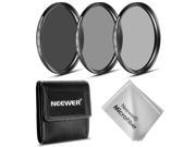 Neewer® 58MM Neutral Density Professional Photography Filter Set ND2 ND4 ND8 Cleaning Cloth for the CANON 18 55mm EF S IS STM Zoom Lens