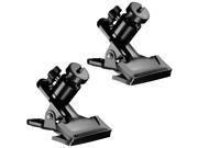 Neewer® 2 Pack Multi function Spring Clamp Clip Holder Mount with Ball Head Standard 1 4 Screw for Gopro SLR Digital SLR Video Cameras