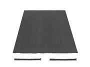 Neewer Black 6 x 4 Feet 1.8 x 1.2M Non Slip Drum Mat with Nylon Carrying Bag for Bass Drum Snare and Other Core Set Components