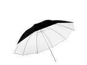 Neewer 59 inches 150 centimeters Detachable Photography Lighting Umbrella White Convertible Umbrella with Removable Black Cover and Reflective Silver Backing
