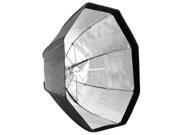 Neewer 31.5 inches 80 centimeters Octagonal Umbrella Softbox with Bowens Mount Silver Reflective Interior and Carrying Bag for Speedlites Product Photography