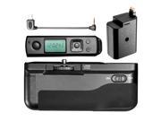Neewer Meike Battery Grip for Sony A6300 Camera Built in 2.4GHz Remote Control Work with 1 or 2 NP FW50 Battery