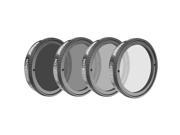 Neewer 4 Pieces Lens Filter Set for DJI Phantom 4 Phantom 3 Professional and Advanced Not for Standard Polarizer CPL Filter ND16 ND32 ND64 Filter Filter C