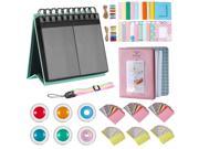 Neewer 35-in-1 Accessory Kit for Fujifilm Instax Mini 8 8+ 7S 70 25 90, Includes: Table Album, Adjustable Strap, Various Frames, Book Album, Color Filters, Corn
