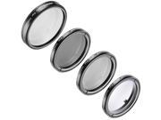 Neewer 4 Pieces Multi-coated Protection Lens Filter Kit for Yuneec Quadcopter Typhoon Q500 4K, Typhoon H, Includes: Ultraviolet Filter, Circular Polarizer Filte