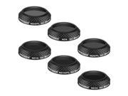 Neewer 6 Pieces Filter Kit for DJI Mavic Pro Drone Quadcopter Includes: ND4/PL, ND8/PL, ND16/PL, ND8, ND16 and ND32 Filters, Made of Optical Glass, Multi Coated