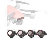 Neewer 4 Pieces Multi-coated Filter Kit for DJI Spark Drone Quadcopter, Include: Neutral Density ND4 ND8 ND16, CPL Filters, Made of Optical Glass and Lightweigh