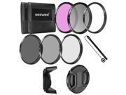 Neewer 67MM Camera Lens Filter Accessory Kit: 67MM Filters(UV/CPL/FLD/ND2/ND4/ND8) + Tulip Lens Hood + Center Pinch Lens Cap + Cap Keeper Leash + Filter Pouch Neewer 67MM Camera Lens Filter Accessory Kit: 67MM Filters(UV/CPL/FLD/ND2/ND4/ND8) + Tulip Lens Hood + Center Pinch Lens Cap + Cap Keeper Leash + Filter Pouch