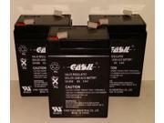 (3) 6v 5ah Casil Ultratech Power Products UT (3) 6v 5ah Casil Ultratech Power Products UT