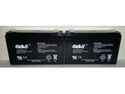2 Casil CA670 6v 7ah AGM Sealed 6V 7AH Battery Replaces 7.2AH CF6V7 PE6V7.2F1