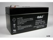1 Casil CA1212 12v 1.2ah SLA Battery Replacement for Loudspeaker Amplifier
