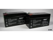 2 Casil CA1212 12v 1.2ah Batttery Replacement for Data Shield SS400 UPS Bat